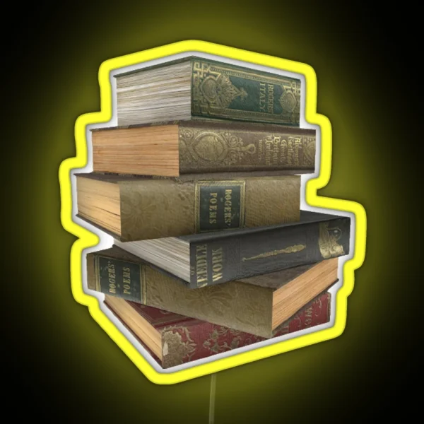 Books RGB Neon Sign