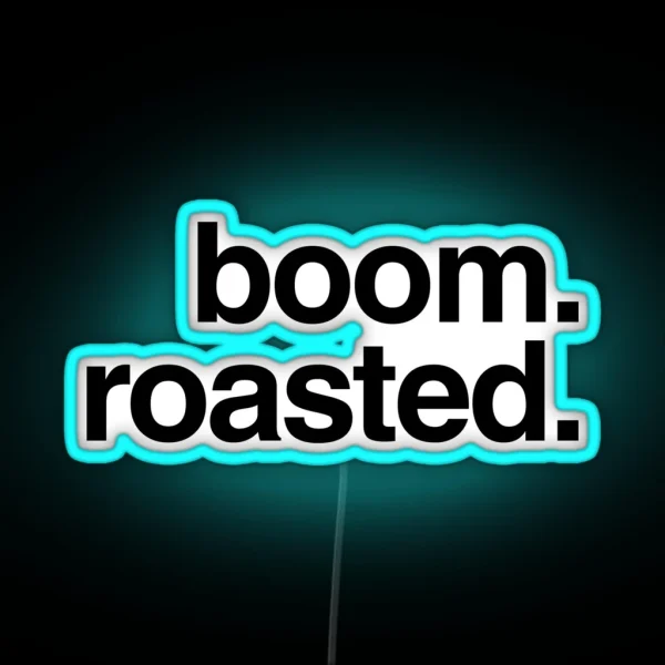 Boom Roasted RGB Neon Sign