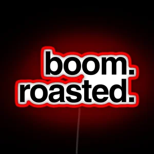 Boom Roasted RGB Neon Sign