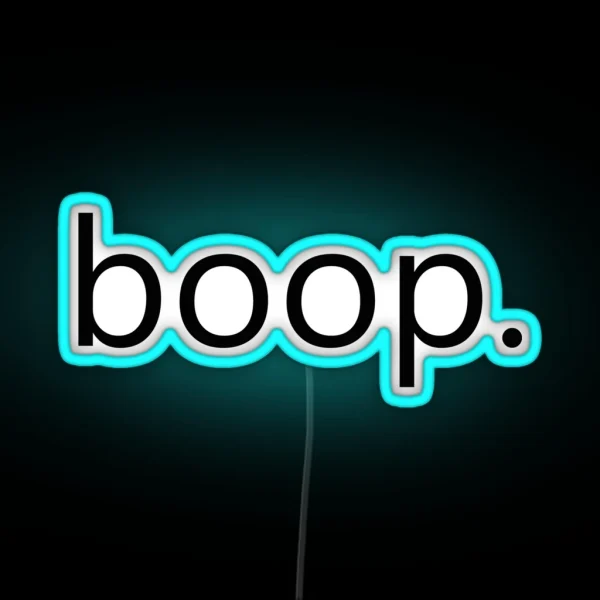 Boop RGB Neon Sign