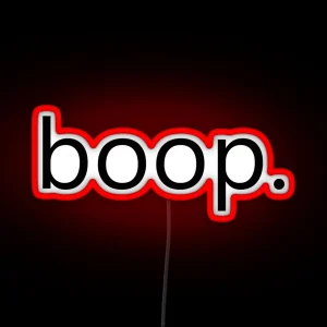 Boop RGB Neon Sign