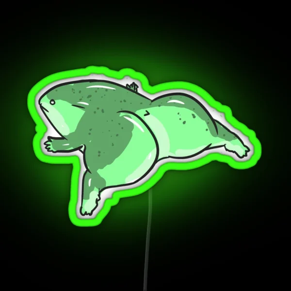 Booty Frog RGB Neon Sign