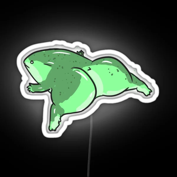 Booty Frog RGB Neon Sign