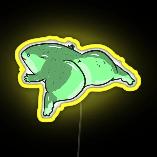 Booty Frog RGB Neon Sign