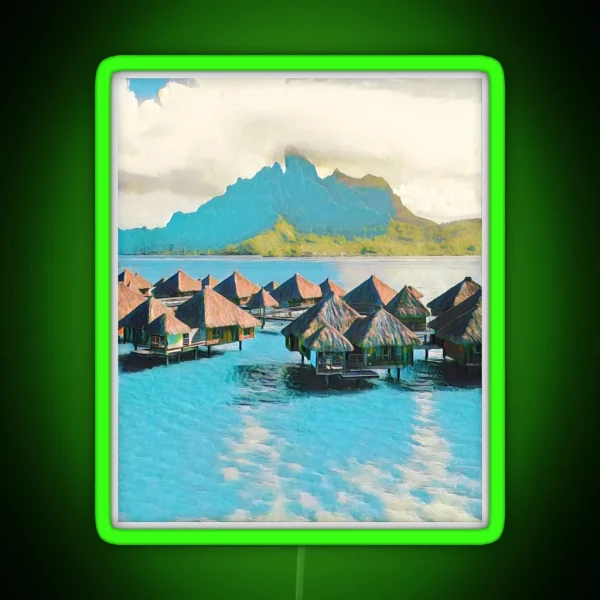 Bora Bora RGB Neon Sign