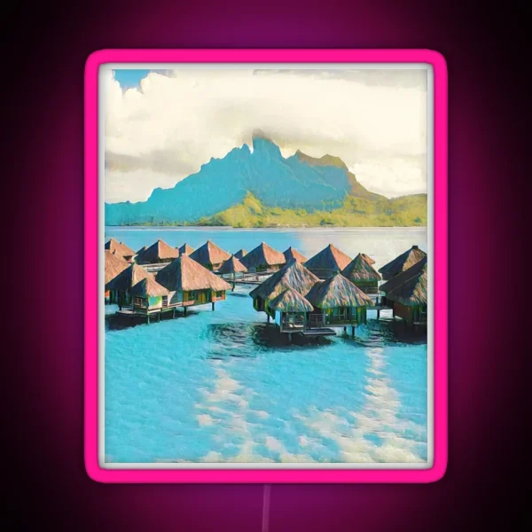 Bora Bora RGB Neon Sign