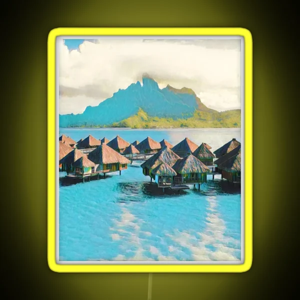 Bora Bora RGB Neon Sign