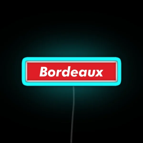 Bordeaux RGB Neon Sign