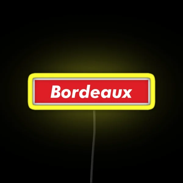 Bordeaux RGB Neon Sign