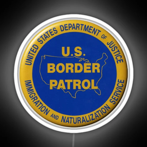 Border Patrol RGB Neon Sign
