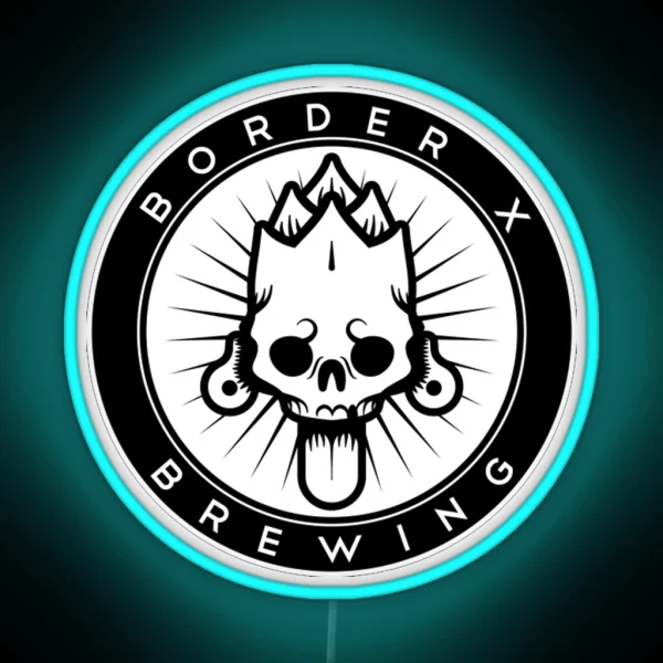 Border X Brewing RGB Neon Sign