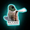 Electrifying Rebellion: Bold Born To Destroy RGB Neon Bar Sign