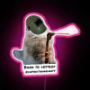 Eye-catching Neon RGB LED Sign for Edgy Decorative Art Enthusiasts