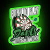 A rebellious office worker's secret love of darts exposed