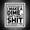 Disregard Corporate Hierarchy with this Neon Rebellion Sign
