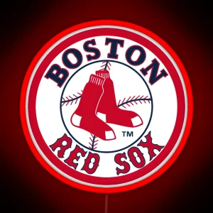 BOSTON REDSOX RGB Neon Sign