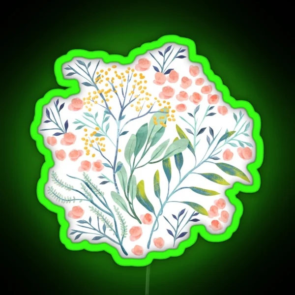 Botanical Garden RGB Neon Sign