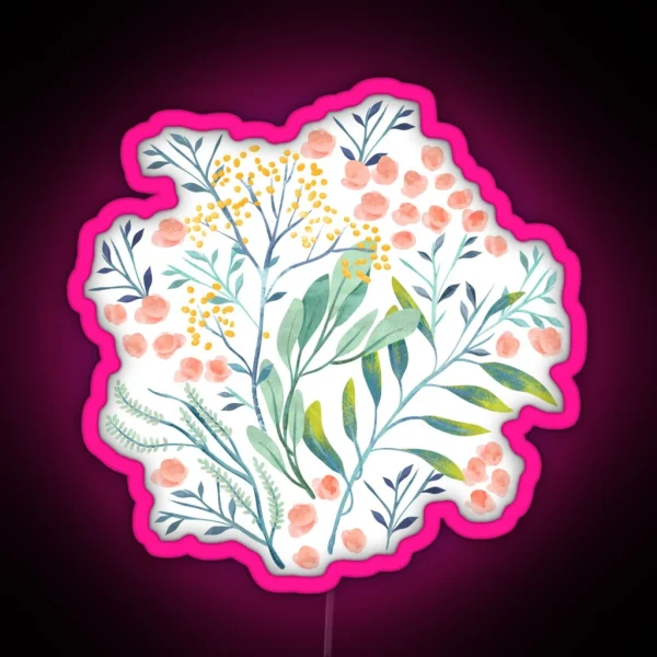 Botanical Garden RGB Neon Sign