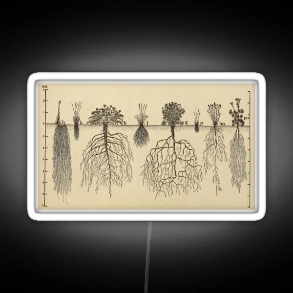Botanical Roots RGB Neon Sign