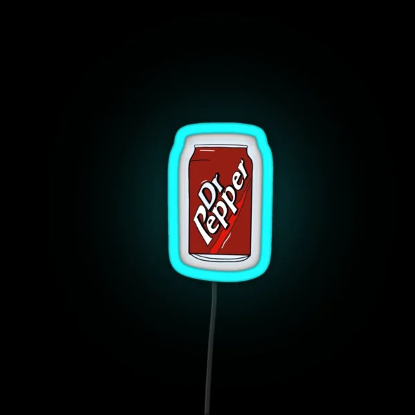 Bottle Of Dr Pepper RGB Neon Sign