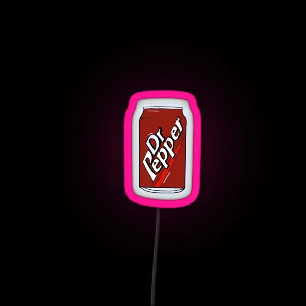 Bottle Of Dr Pepper RGB Neon Sign