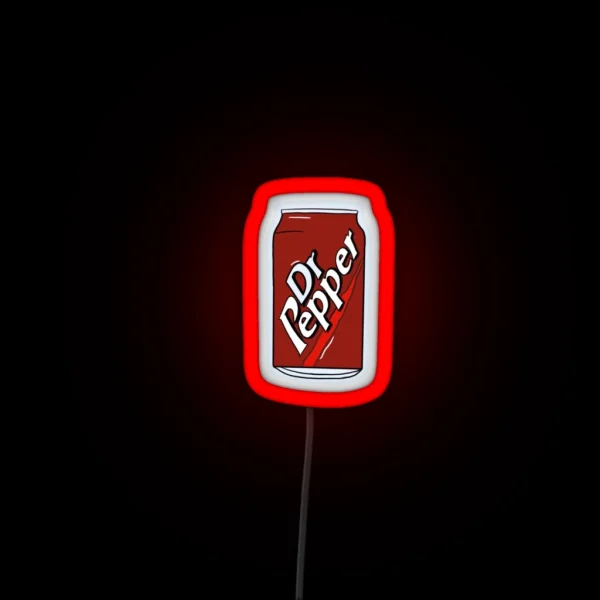 Bottle Of Dr Pepper RGB Neon Sign