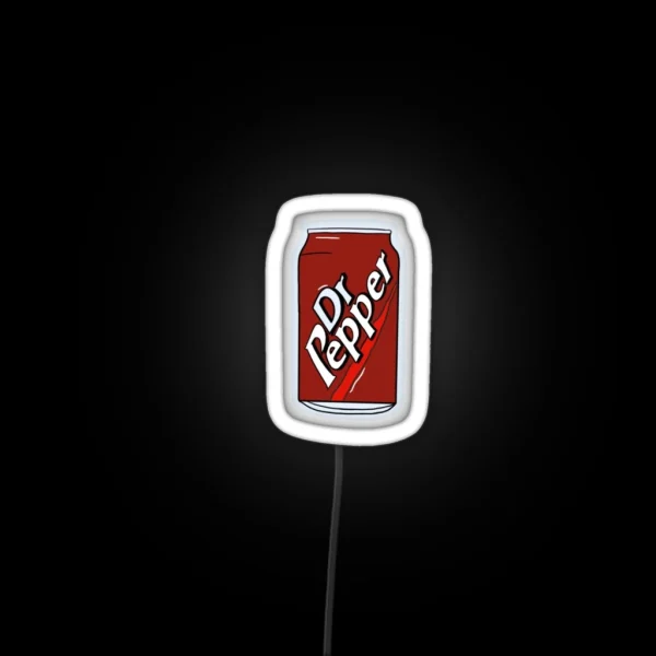 Bottle Of Dr Pepper RGB Neon Sign