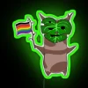 Brighten up your space with vibrant BotW Korok pride flag lighting