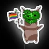 BOTW Korok-inspired Rainbow Pride Flag LED Sign in Vibrant RGB Neon Colors