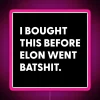 Vintage Neon Sign with Retro Futuristic and Colorful LED Accents.