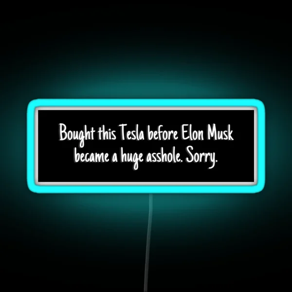 Bought This Tesla Before Elon Musk Turned Into An RGB Neon Sign