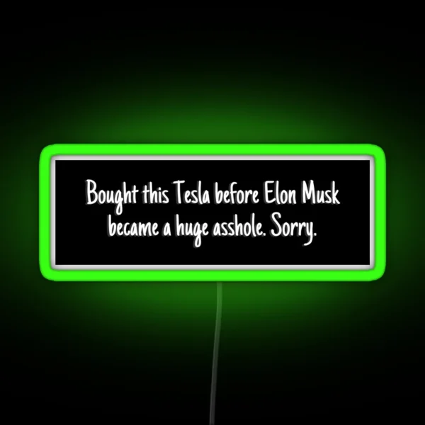 Bought This Tesla Before Elon Musk Turned Into An RGB Neon Sign