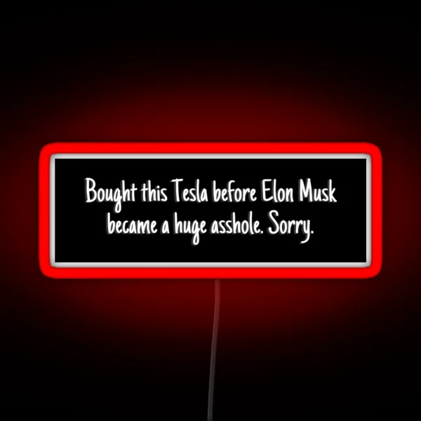 Bought This Tesla Before Elon Musk Turned Into An RGB Neon Sign