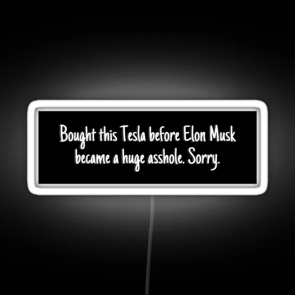 Bought This Tesla Before Elon Musk Turned Into An RGB Neon Sign