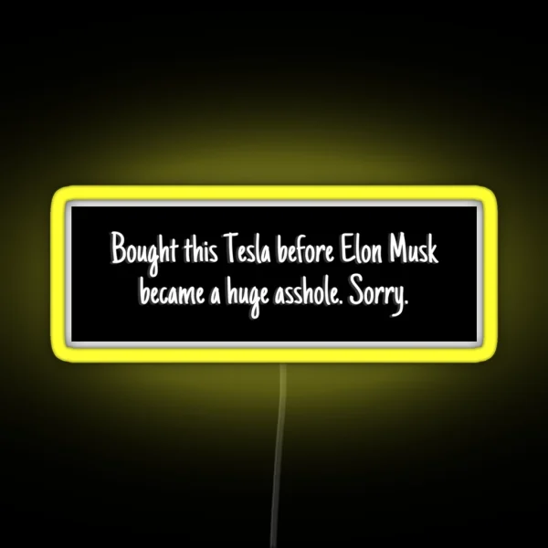 Bought This Tesla Before Elon Musk Turned Into An RGB Neon Sign