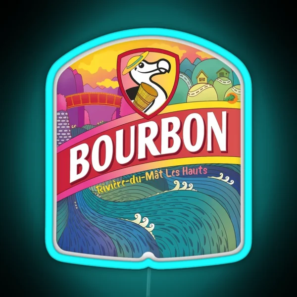 Bourbon Dodo Bier RGB Neon Sign