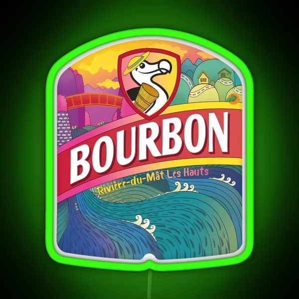 Bourbon Dodo Bier RGB Neon Sign
