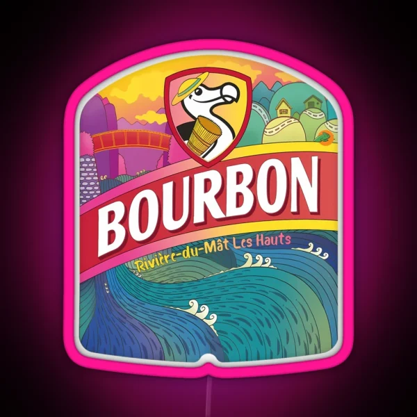 Bourbon Dodo Bier RGB Neon Sign