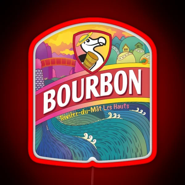 Bourbon Dodo Bier RGB Neon Sign