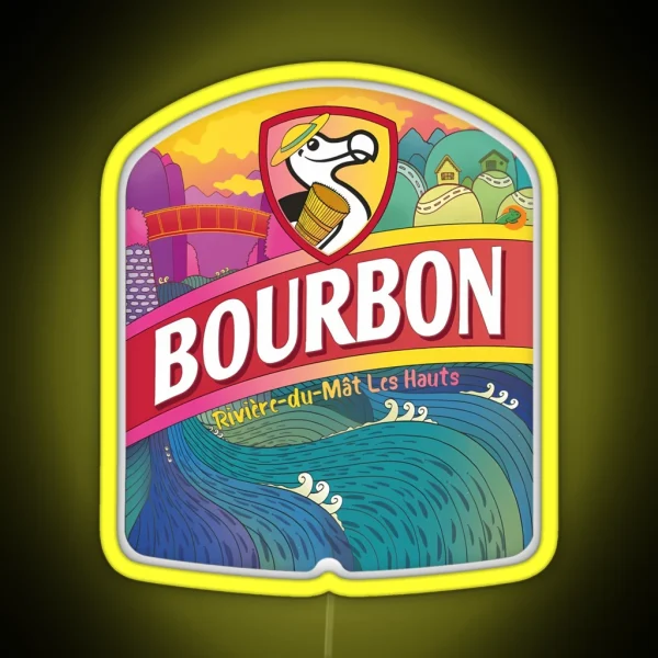 Bourbon Dodo Bier RGB Neon Sign