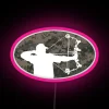 Eye-catching Camouflage Neon Sign for Modern Bow Hunters Enthusiasts Decorations