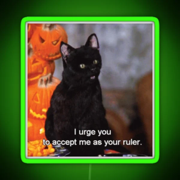 Bow To Salem RGB Neon Sign