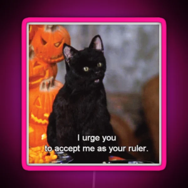 Bow To Salem RGB Neon Sign
