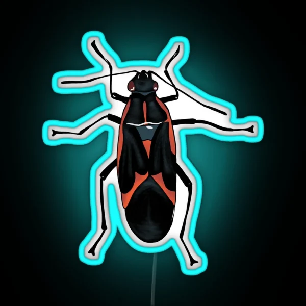 Boxelder Bug RGB Neon Sign