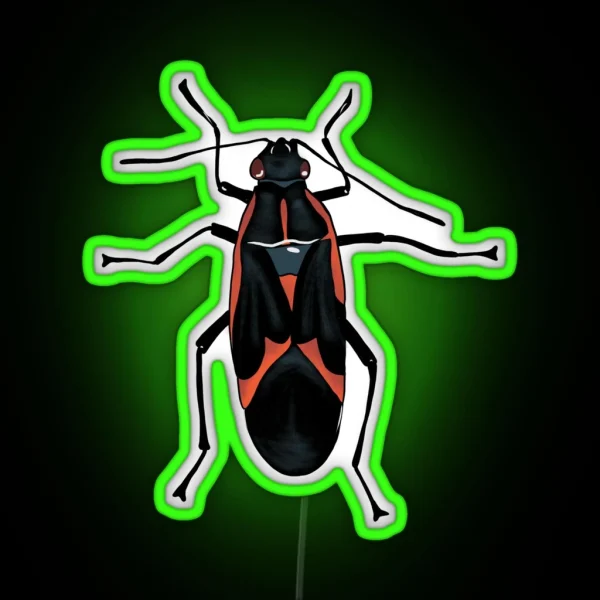 Boxelder Bug RGB Neon Sign