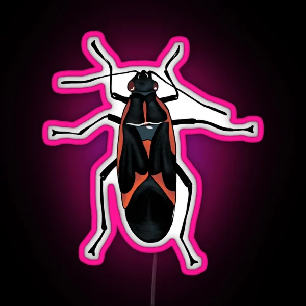 Boxelder Bug RGB Neon Sign
