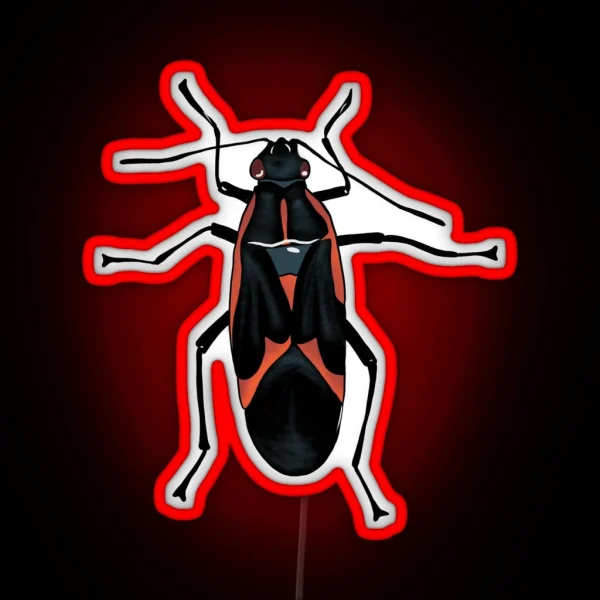 Boxelder Bug RGB Neon Sign