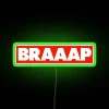 Vibrant RGB LED neon sign with customizable color backlight options online