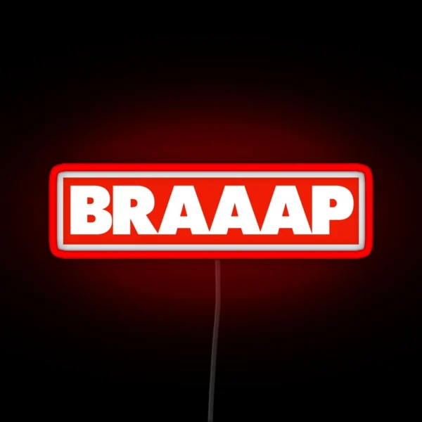 BRAAAP RGB Neon Sign