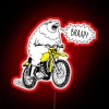 Neon Comic Style Sign - Laugh Out Loud Dirt Bike Lovers